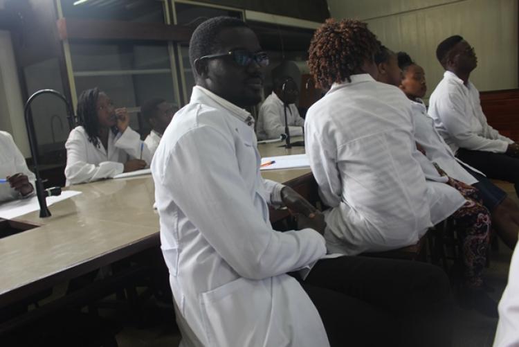 Medical Laboratory  students Practical 2020 at PHPT lab