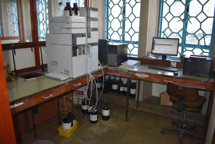 HPLC Machine in MRC Laboratory