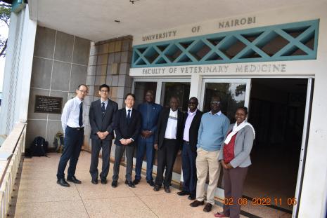 Kenya-Japan Exchange Program for Vet. Students