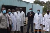 Repair of cold room at the cost of Ksh1.4 Million funded by HORN Project